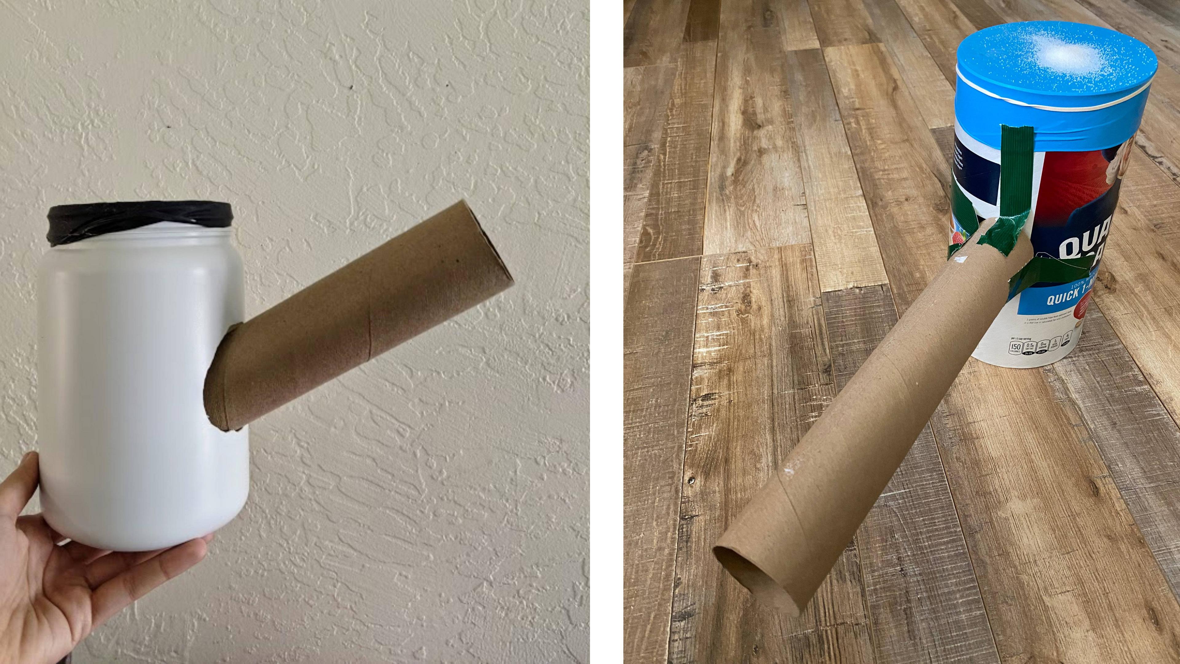 A side view of a Chladni plate.