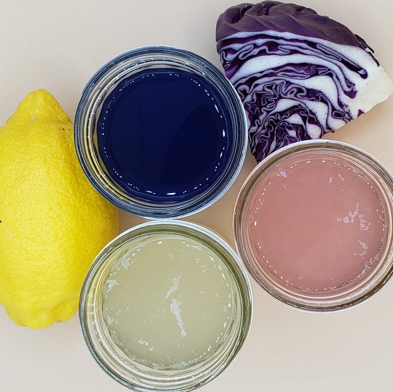 Use a pH indicator from purple cabbage to make a tasty, pink treat.