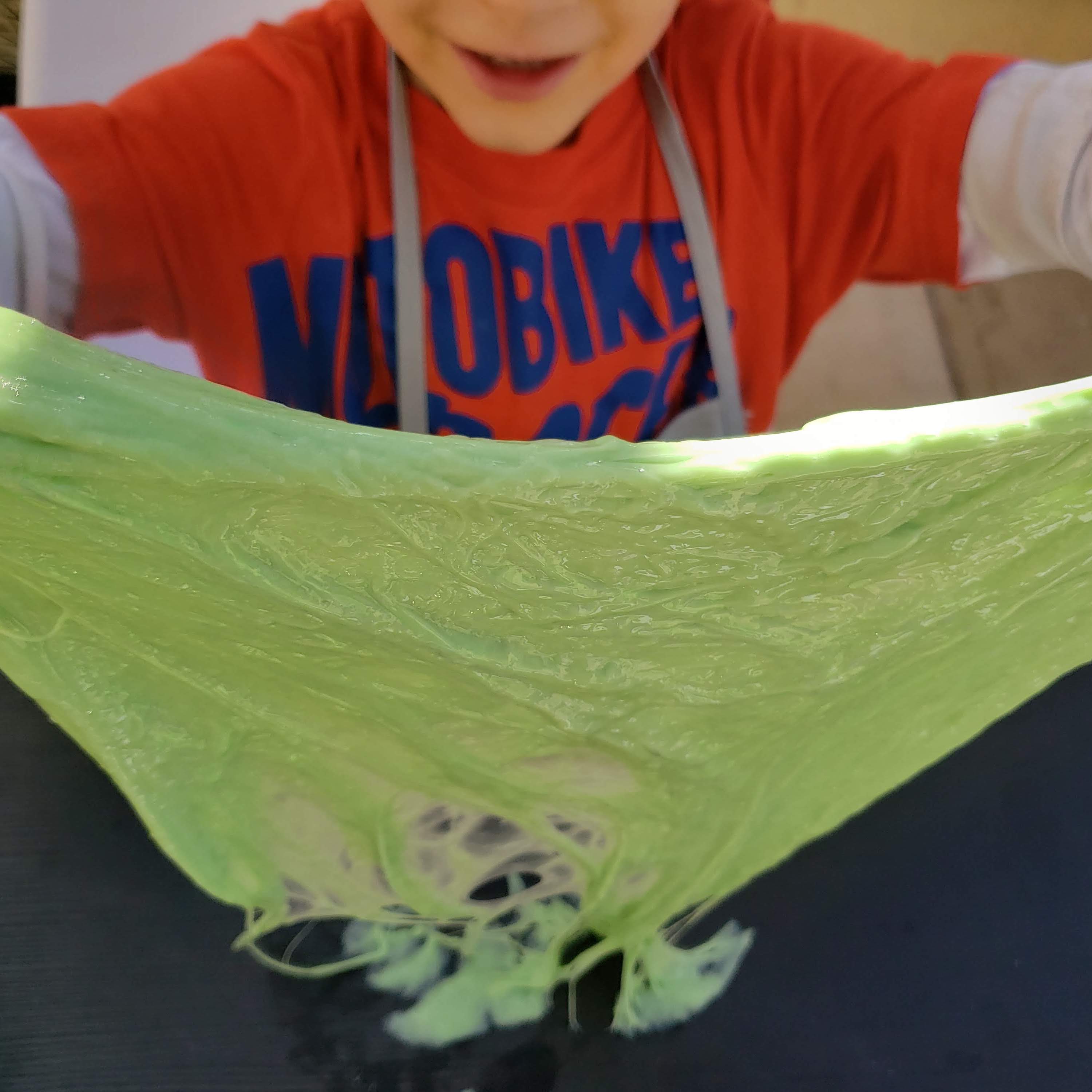 This homemade slime will provide hours of entertainment and experimentation.